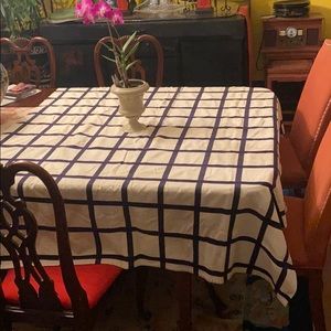 JEAN-VIER French made tablecloth linen checkered